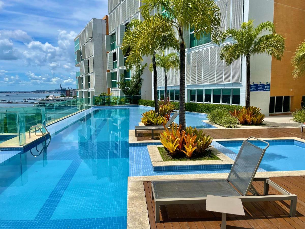 Apartmán Cloc Marina Vista Mar P/ A Baia De Todos Os Santos Salvador Exteriér fotografie