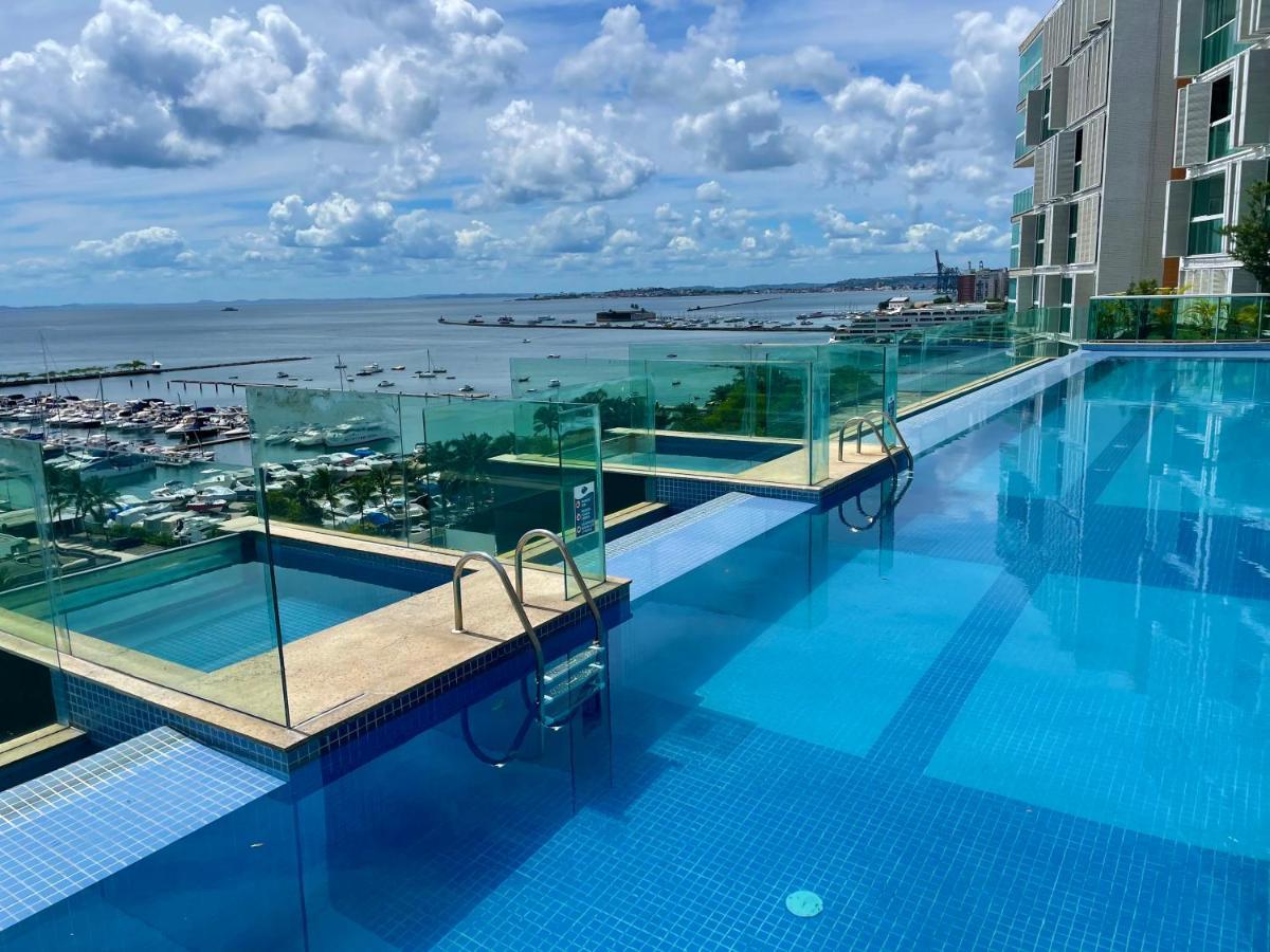 Apartmán Cloc Marina Vista Mar P/ A Baia De Todos Os Santos Salvador Exteriér fotografie