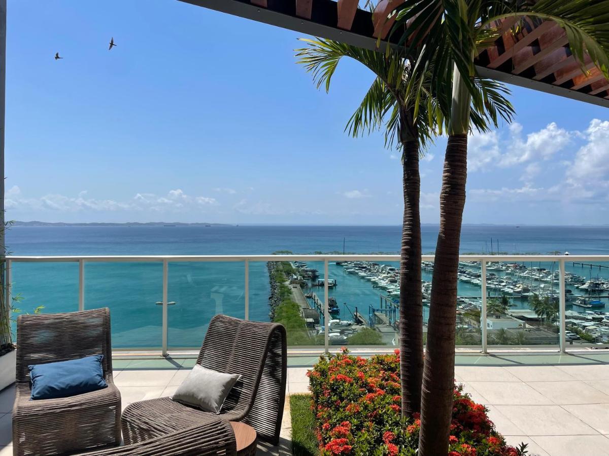 Apartmán Cloc Marina Vista Mar P/ A Baia De Todos Os Santos Salvador Exteriér fotografie