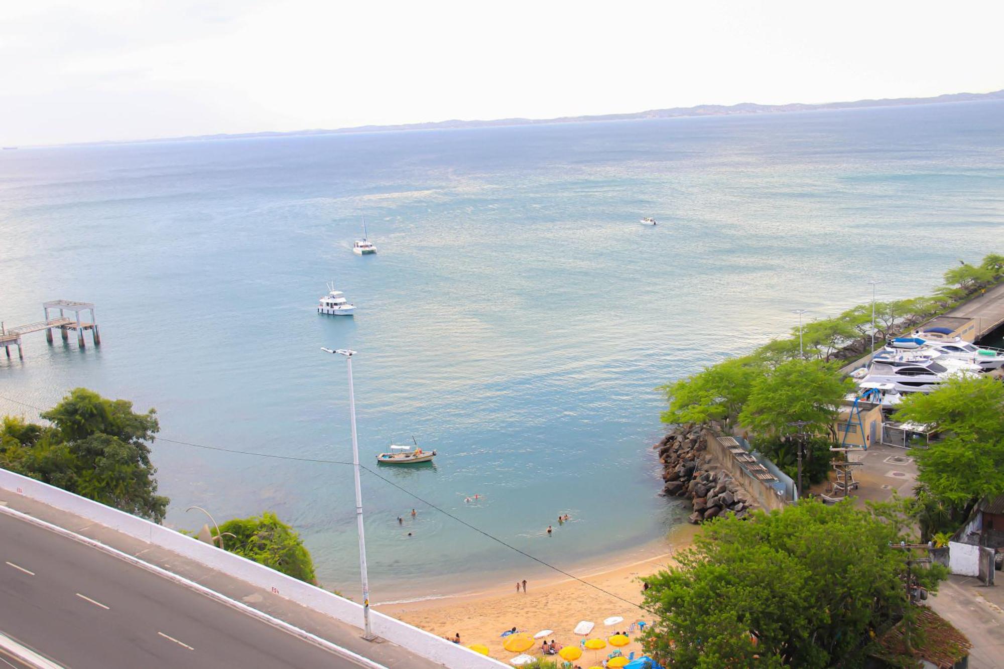 Apartmán Cloc Marina Vista Mar P/ A Baia De Todos Os Santos Salvador Exteriér fotografie