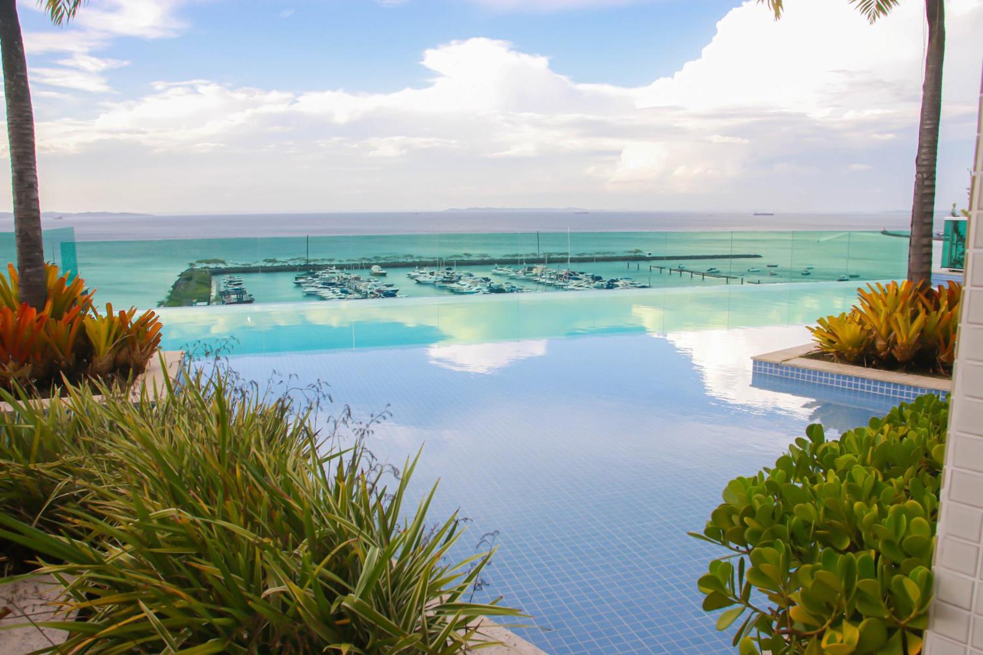 Apartmán Cloc Marina Vista Mar P/ A Baia De Todos Os Santos Salvador Exteriér fotografie