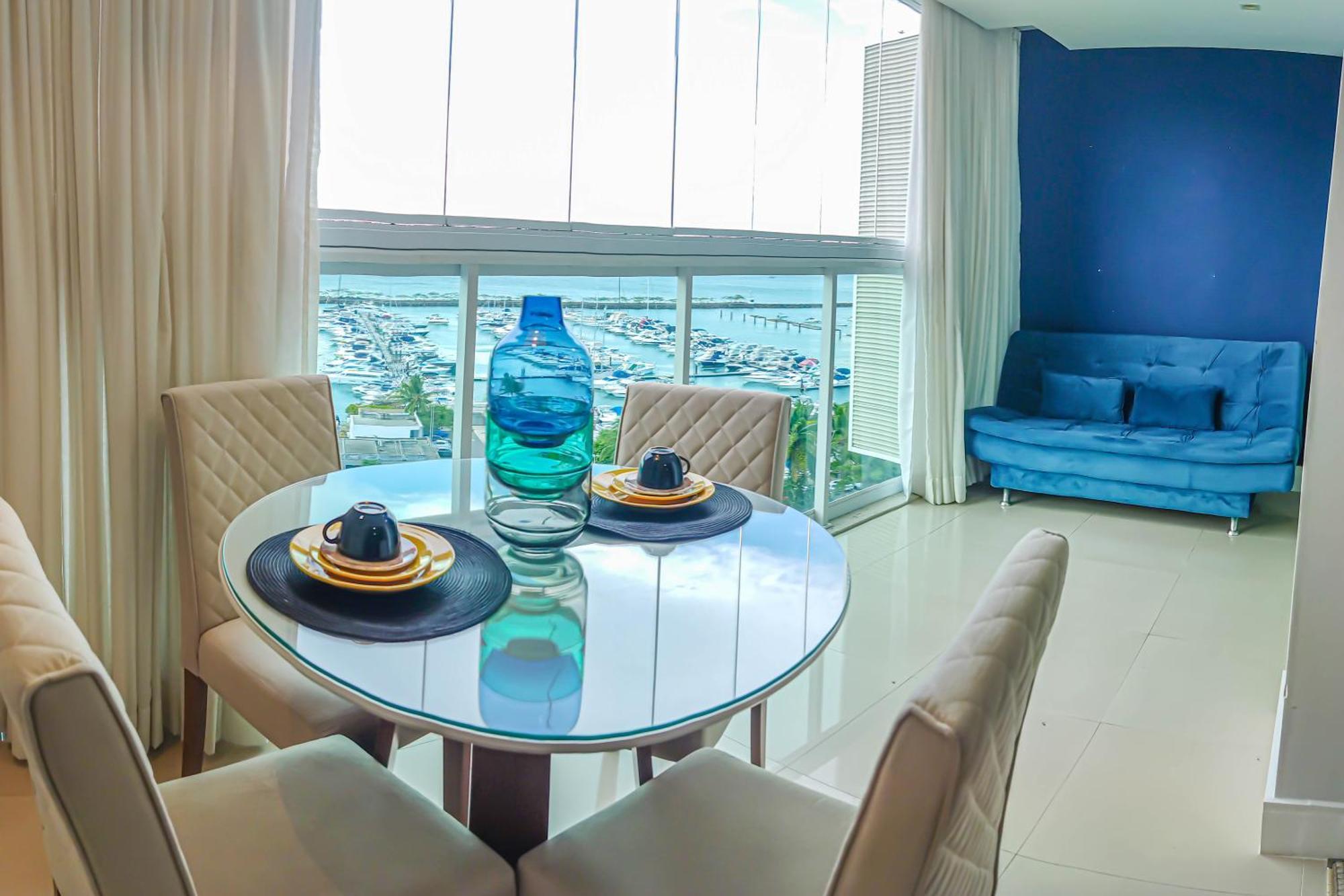 Apartmán Cloc Marina Vista Mar P/ A Baia De Todos Os Santos Salvador Exteriér fotografie