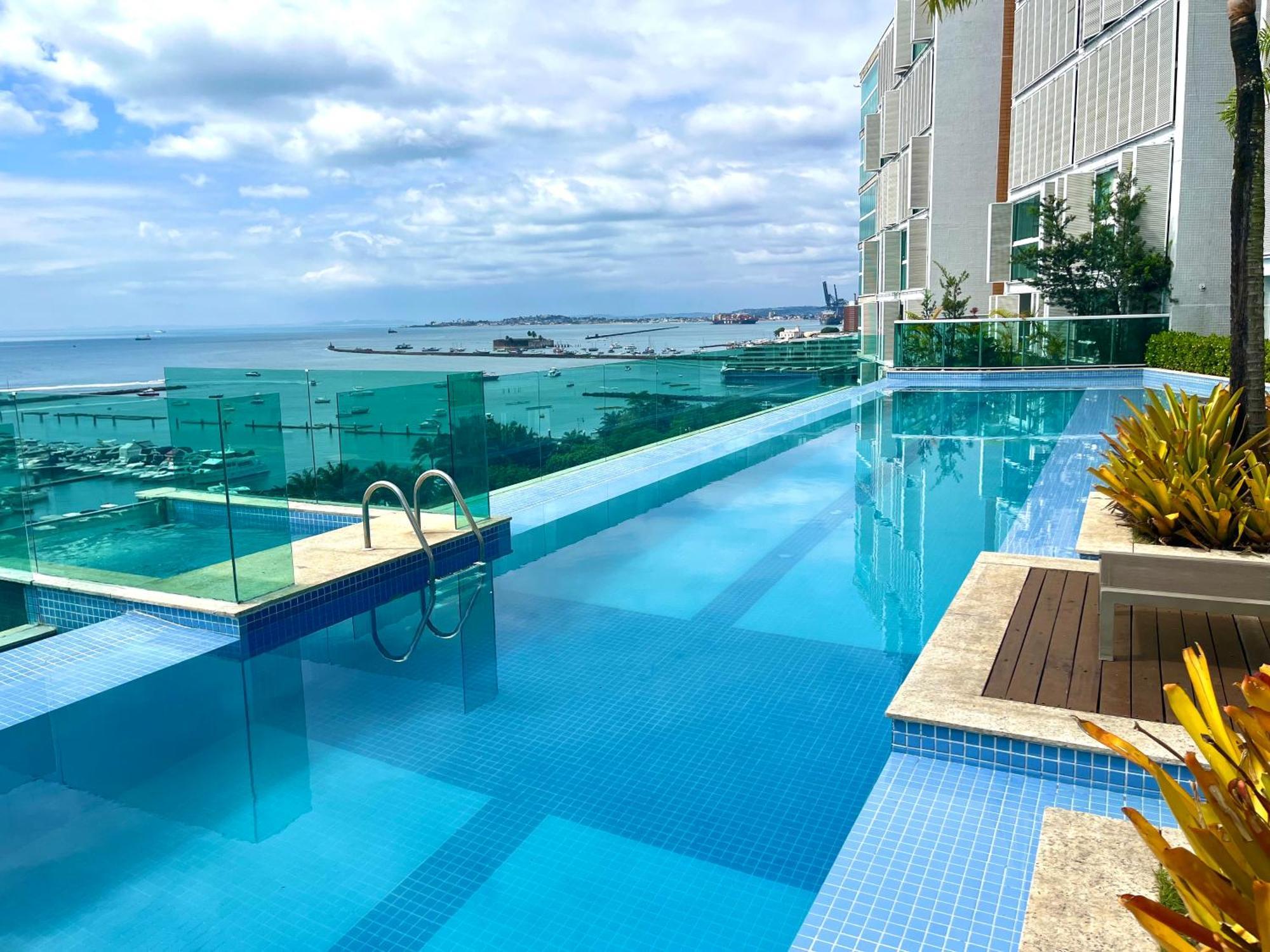Apartmán Cloc Marina Vista Mar P/ A Baia De Todos Os Santos Salvador Exteriér fotografie